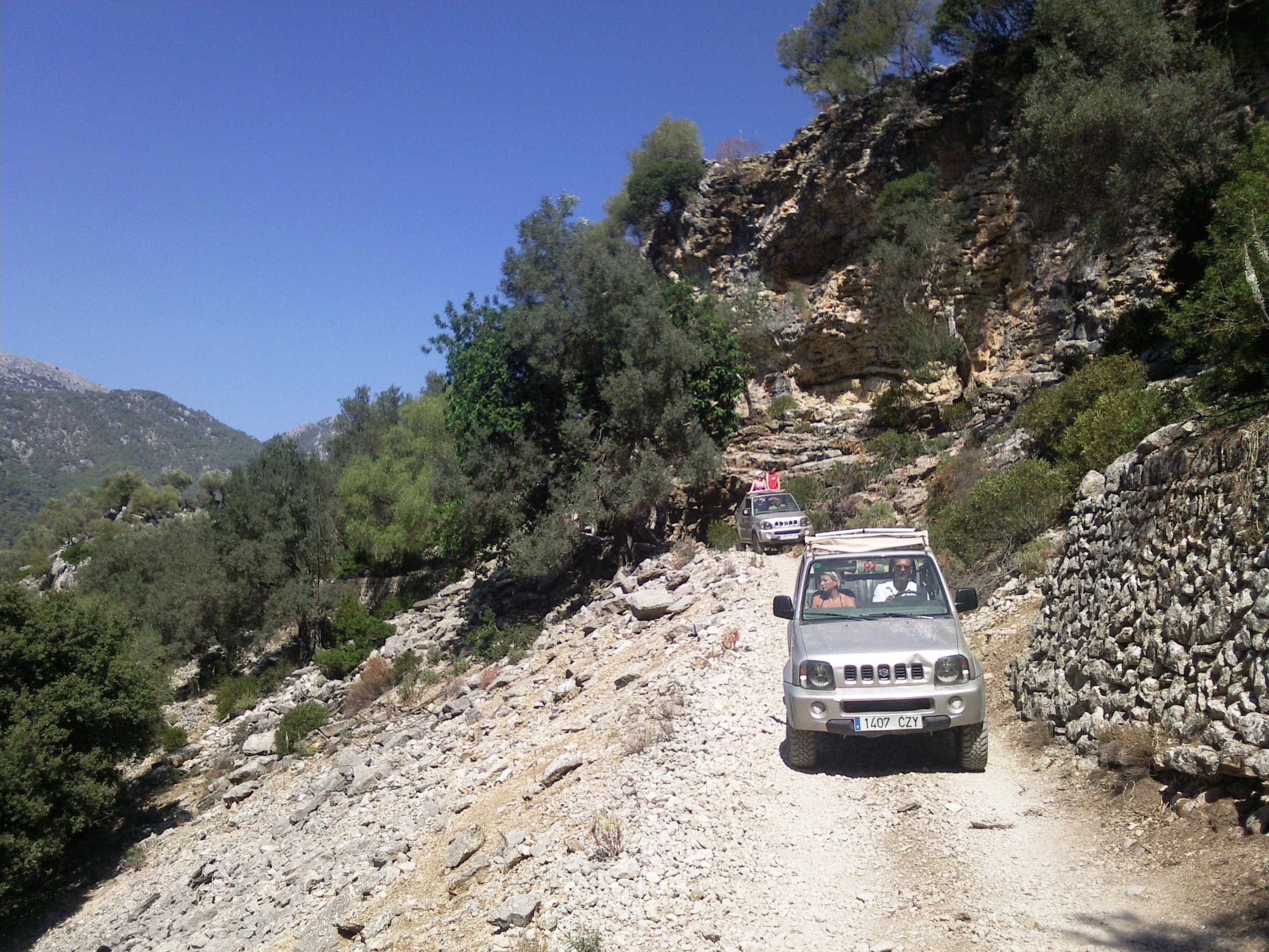 Abireise Mallorca Jeepsafari durch die Berge