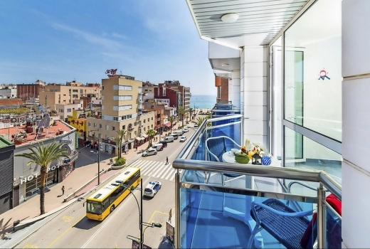 Apartments Blau Lloret de mar Aussicht Balkon Strand Meer