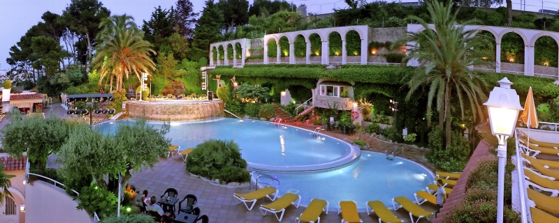 Hotel Guitart Central Park Lloret de mar Außenanlage Swimmingpool 