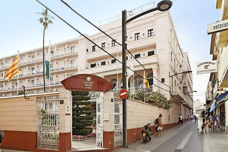 Hotel Guitart Rosa Lloret de mar Außenansicht