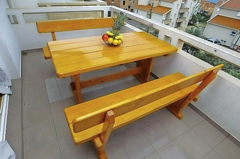 Apartments Tomy Novalja Balkon