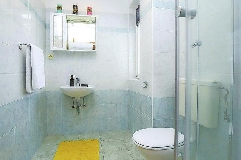 Apartments Tomy Novalja Vollbad Dusche WC