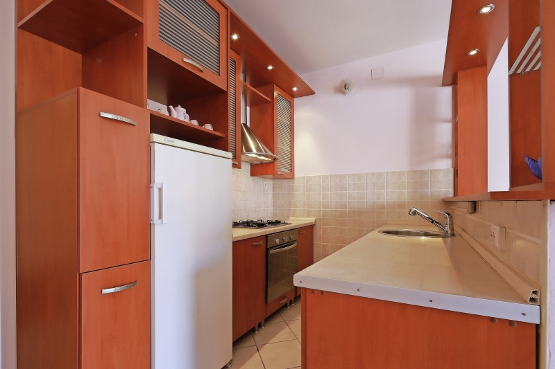 Vila Vale Novalja Küche 