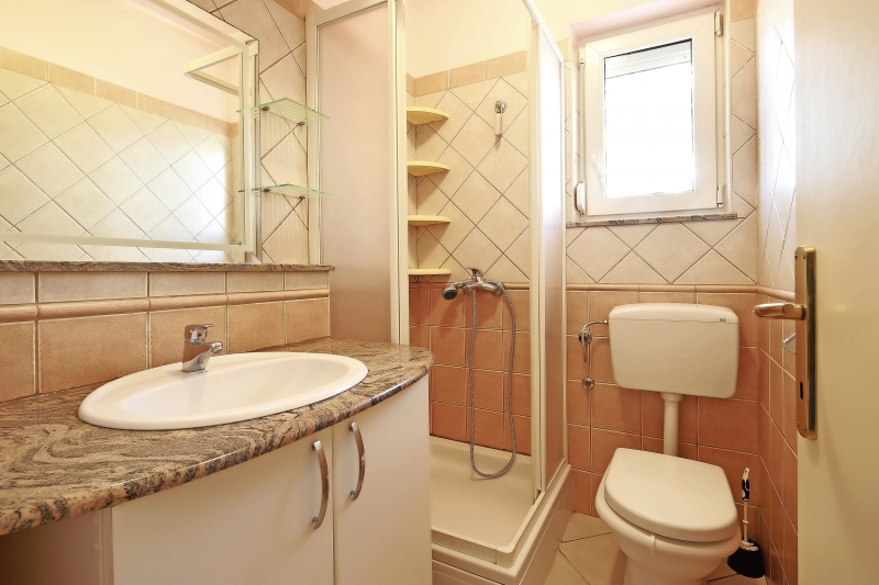 Vila Vale Novalja Vollbad Dusche WC