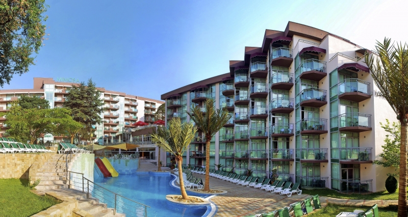 Hotel Mimosa Goldstrand Poolanlage Becken