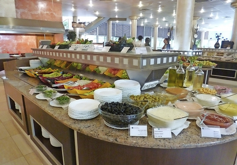 Hotel Mimosa Goldstrand Buffetform Verpflegung