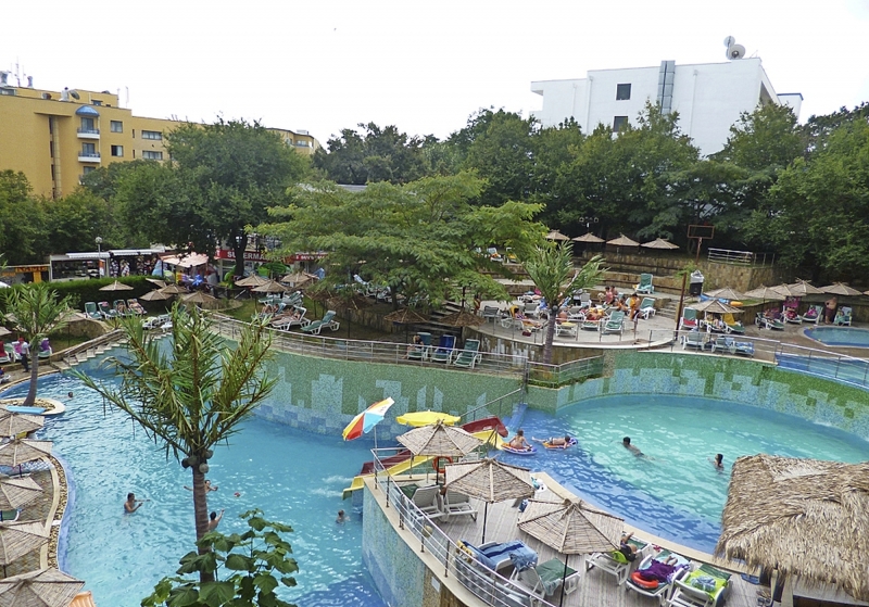 Hotel Mimosa Goldstrand Poolanlage 