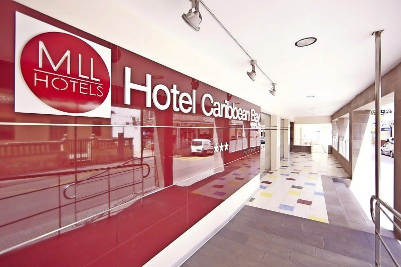 Hotel Caribbean Bay Mallorca Eingang Empfangshalle