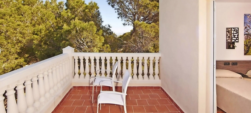 Hotel Palma Bay Club Resort Mallorca Balkon 