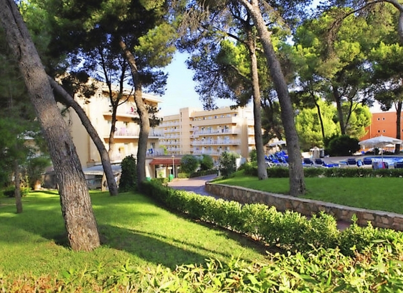 Hotel Palma Bay Club Resort Mallorca Garten Megapark Bierkönig