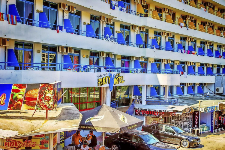 Party-Hotel Golden Sands Goldstrand Disko Party