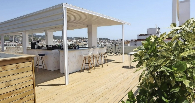 Hotel Don Juan Resort Lloret de mar Chillout Lounge Dachterrasse