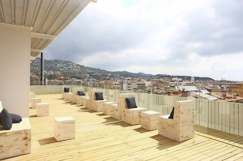 Hotel Don Juan Resort Lloret de mar Chillout Lounge Dachterrasse