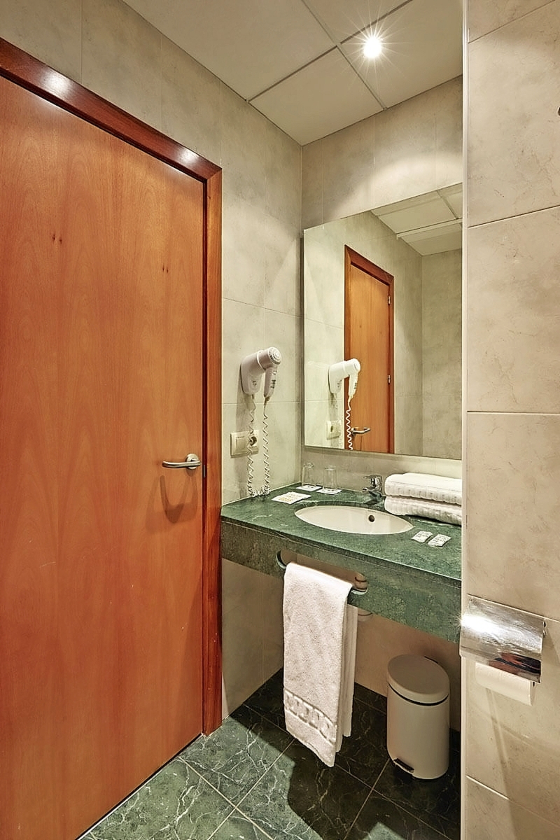 Hotel Flamingo Lloret de mar Bad Dusche WC 