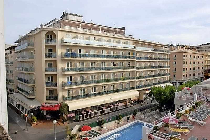 Hotel Maria del mar Lloret de mar Außenansicht Tag