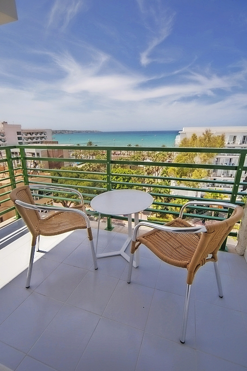 Hotel Niagara Mallorca Balkon Meer