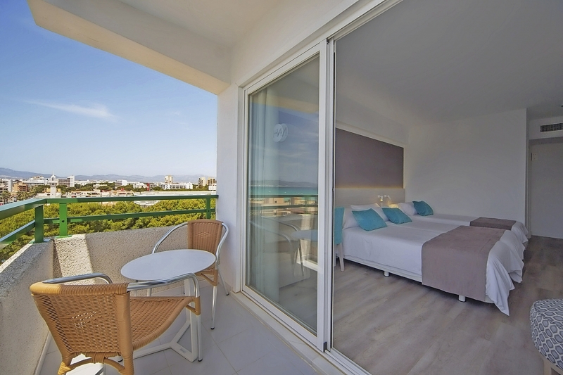 Hotel Niagara Mallorca Balkon Ausstattung
