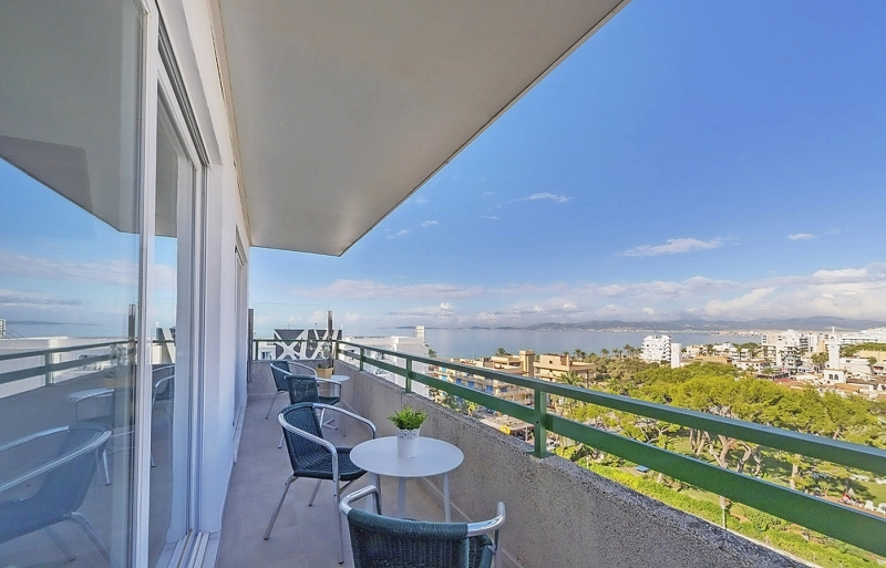 Hotel Niagara Mallorca Balkon Meer Ausblick