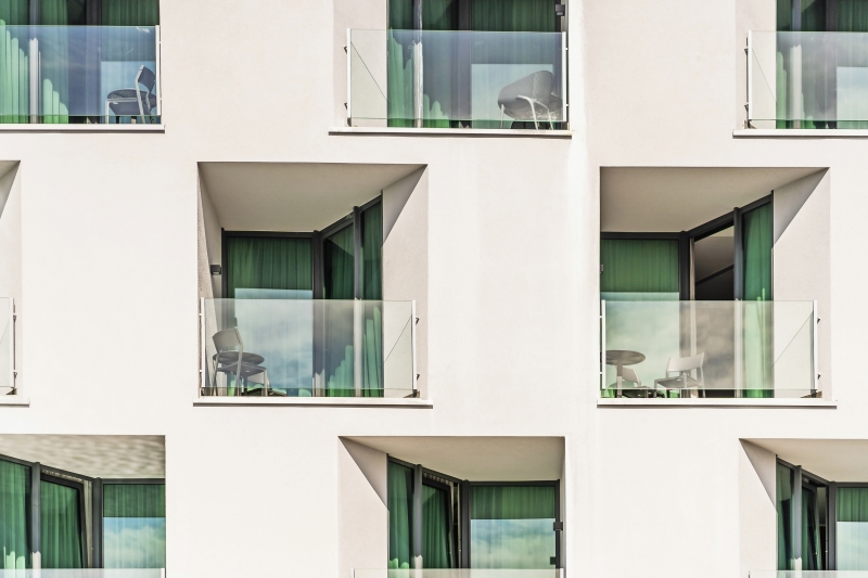 Hotel Olea Novalja Balkon außen