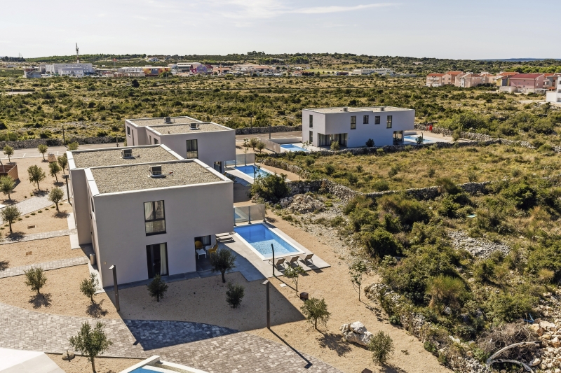 Hotel Olea Novalja Luftbild