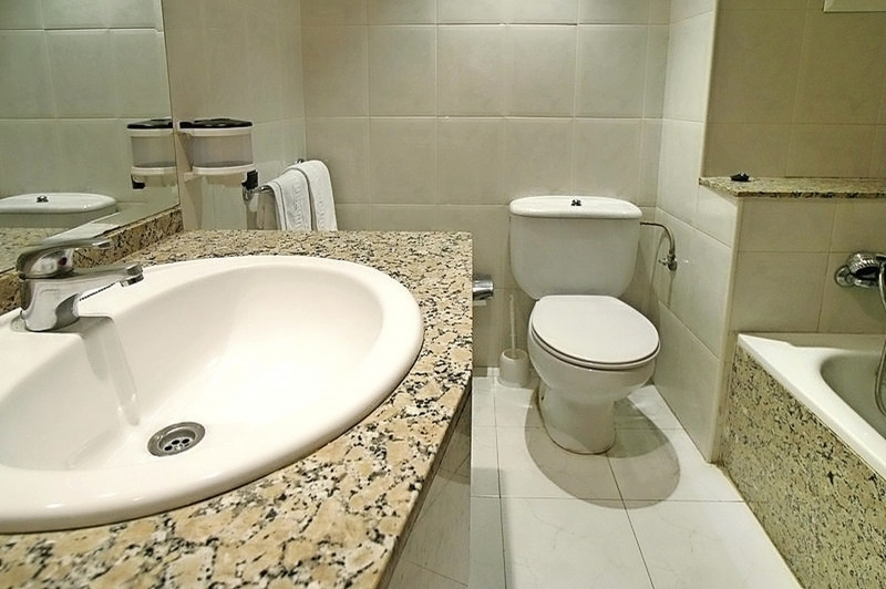 Hotel Esplai Calella Vollbad Dusche WC