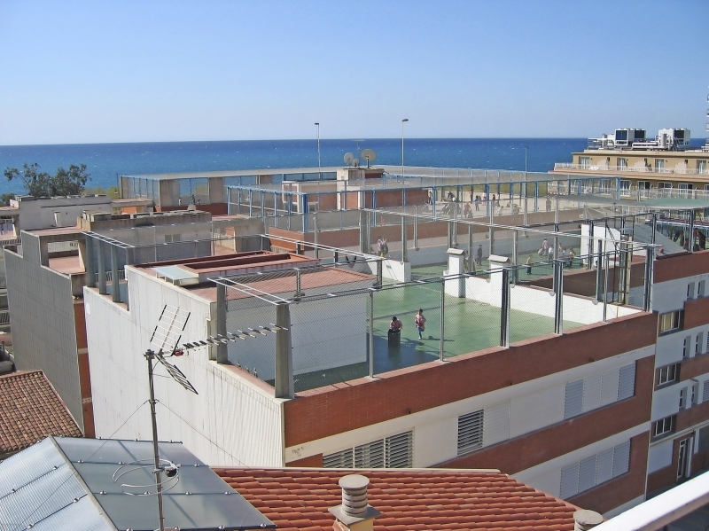 Hotel H-TOP Olympic Calella Aussicht Meer Strand 