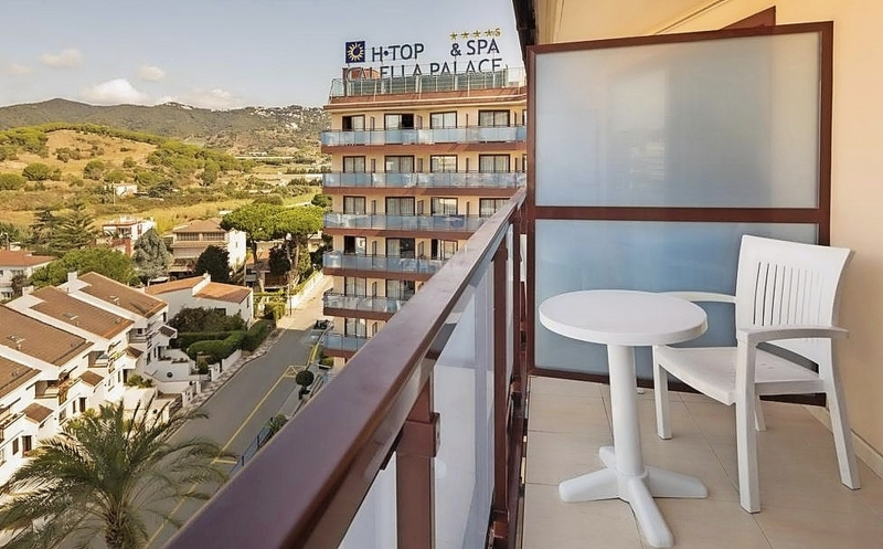Hotel H-Top Calella Palace Balkon Aussicht