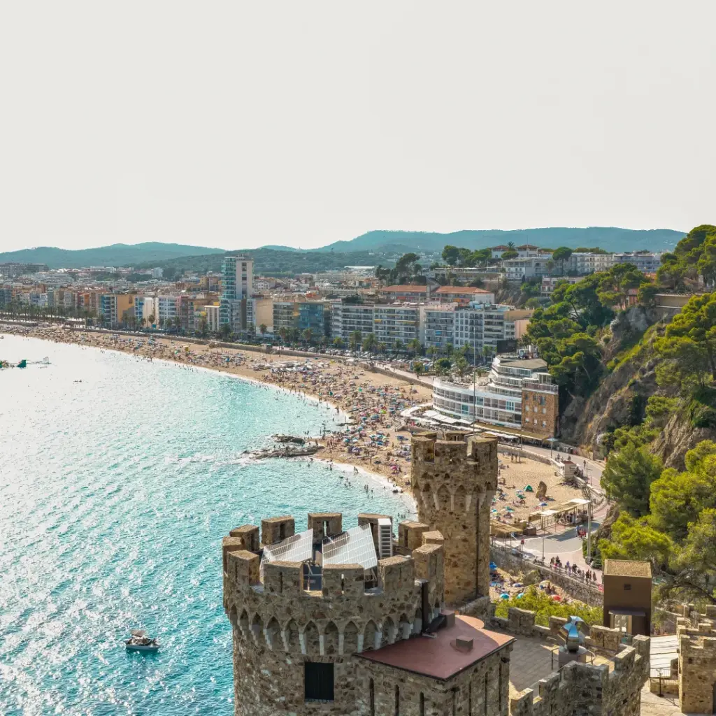 Lloret-de-mar-drohne-shot